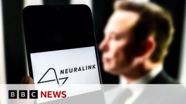 Elon Musk announces first Neuralink wireless brain chip implant in a human | BBC News