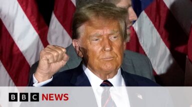 Trump wins New Hampshire Republican primary | BBC News