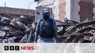 Violent crime in South Africa reaches record high | BBC News