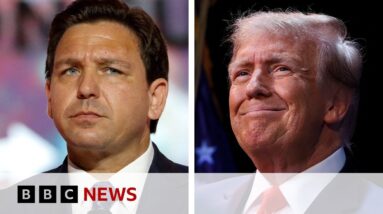 Why did Ron DeSantis quit US presidential race? - BBC News