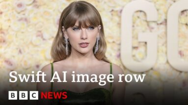 X blocks searches for Taylor Swift after explicit AI images | BBC News