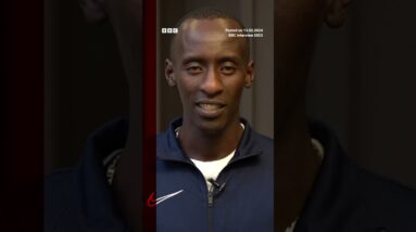 Kelvin Kiptum, 24, died in a road accident in his home country of Kenya on Sunday. #Shorts #BBCNews