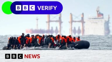 Did bad weather play a part in falling migrant Channel crossings? | BBC News
