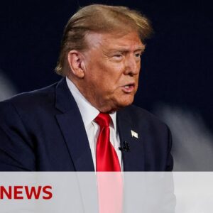 Donald Trump calls on Alabama to protect IVF treatment after court ruling | BBC News