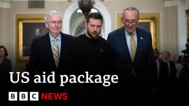 US Senate's $95bn for Ukraine, Israel and Taiwan faces uphill battle in House | BBC News