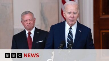 President Joe Biden and Jordanian King urge Israel not to carry out Rafah offensive - BBC News