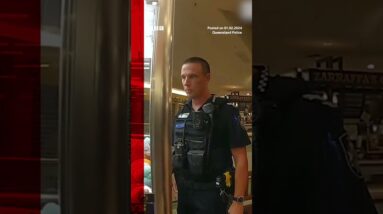 Police in Australia rescue toddler stuck inside claw machine. #Shorts #BBCNews