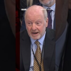 Alan Bates gives evidence to UK MPs on Post Office Horizon scandal. #Shorts #AlanBates #BBCNews