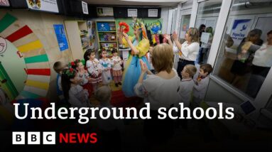 How Russia's war is changing childhood in Ukraine | BBC News