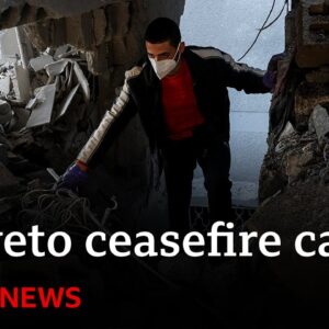 Israel Gaza: US veto call for immediate ceasefire at UN | BBC News