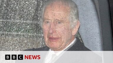 King Charles returns to London after cancer treatment | BBC News