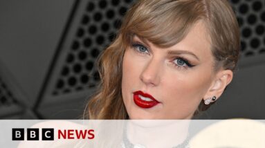 Taylor Swift threatens to sue student who tracks her private jet | BBC News