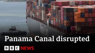 Panama Canal suffering major disruption | BBC News