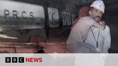 BBC follows Red Crescent paramedics during first month of Israel-Gaza war | BBC News