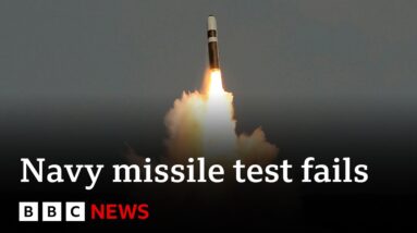 Trident missile test fails for second time in a row | BBC News