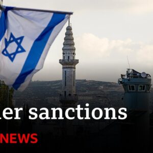 US sanctions Israeli settlers over West Bank violence | BBC News