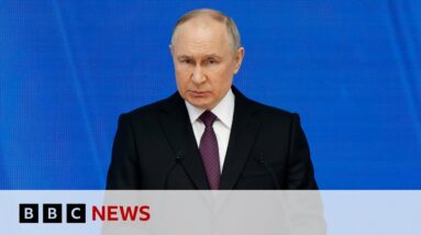 Russia: Vladimir Putin gives annual state of the nation address | BBC News