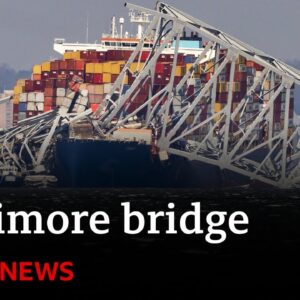 Baltimore to receive millions in federal aid following bridge collapse  | BBC News
