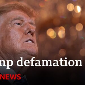 Trump posts $91m bond as he appeals against E Jean Carroll defamation case | BBC News