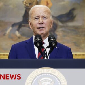 Baltimore bridge collapse ‘terrible accident’, says Joe Biden | BBC News
