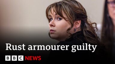Rust armourer who loaded gun for Alec Baldwin found guilty of Halyna Hutchins' death | BBC News