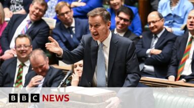 Budget: Jeremy Hunt cuts UK National Insurance and extends child benefit | BBC News