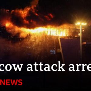 Moscow concert attack: Arrests after at least 93 people killed | BBC News