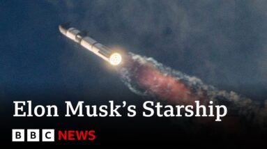SpaceX reports loss of communication with Starship | BBC News