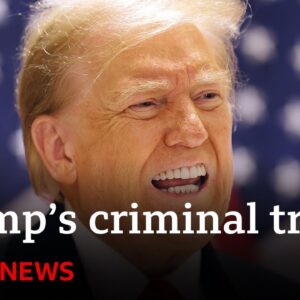 Trump hush-money trial date set for 15 April | BBC News