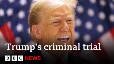 Trump hush-money trial date set for 15 April | BBC News