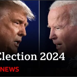 US Election 2024:  The Trump v Biden rematch is underway | BBC News