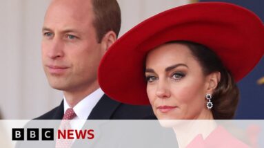 William and Kate 'enormously touched' by public support | BBC News