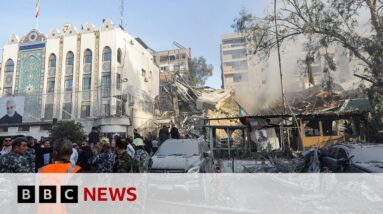 Israel accused of deadly strike on Iranian consulate in Syria | BBC News