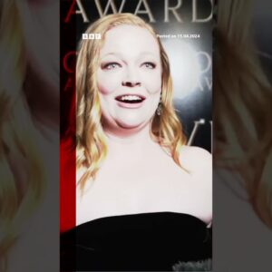 Sarah Snook wins best actress at Sunday's Olivier Awards. #OlivierAwards #Shorts #BBCNews