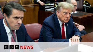 Donald Trump's 'hush-money' trial begins with dozens of jurors rejected | BBC News