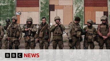 Ukraine lowers combat call-up age to boost numbers | BBC News