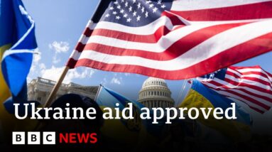 Russia-Ukraine war: US House passes crucial aid deal worth $61bn | BBC News