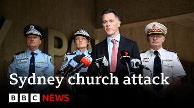 Sydney church stabbing was a 'terrorist attack', Australia police say | BBC News
