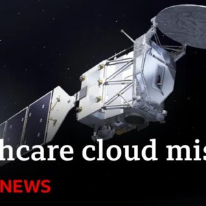 European-Japanese satellite blasts off to space | BBC News