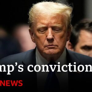 How did Donald Trump's historic guilty verdict unfold? | BBC News