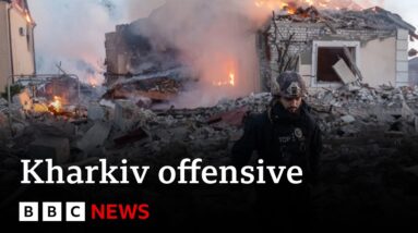 Frontline fighting:  Russia gains ground in shock offensive north of Kharkiv | BBC News