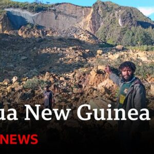 Papua New Guinea landslide leaves many feared dead as remote villages hit | BBC News