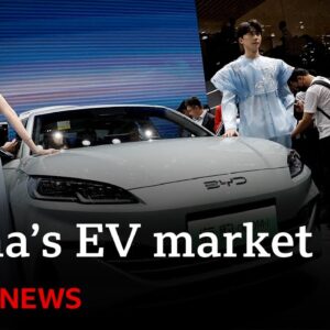 Is China leading the electric vehicle race? | BBC News