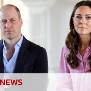Kate 'doing well', says Prince William | BBC News