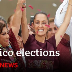 Mexico could get first female president in election on 2 June | BBC News