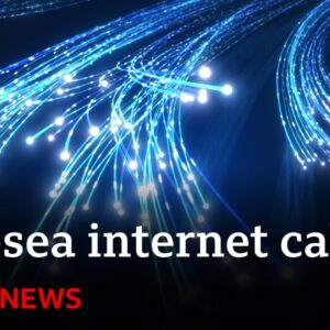 How ‘world’s largest’ sub-sea cable could boost internet resilience for billions | BBC News
