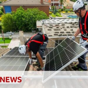 Spain sparks fears of energy industry crisis as renewable supply exceeds demand  | BBC News