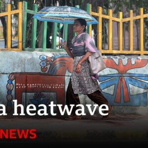 Delhi weather: India's capital still under prolonged heatwave | BBC News