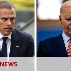 Hunter Biden: What son's conviction means for President Biden | BBC News