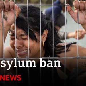 United Nations ‘profoundly concerned’ by US asylum restrictions | BBC News